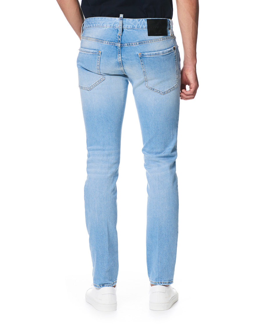 Herre | Jeans | Dsquared2 | Slim Jeans Light Caten Bros Wash