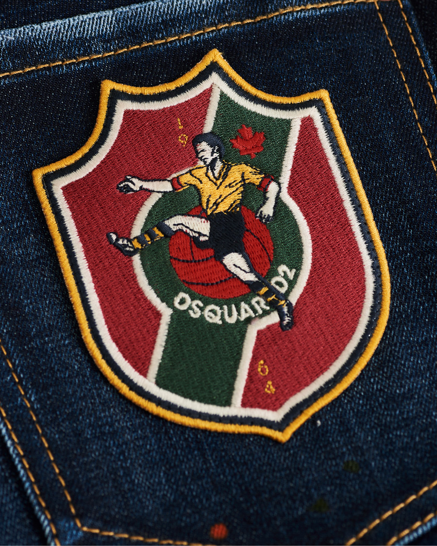 Herre | Jeans | Dsquared2 | Cool Guy Jeans College Patch Wash