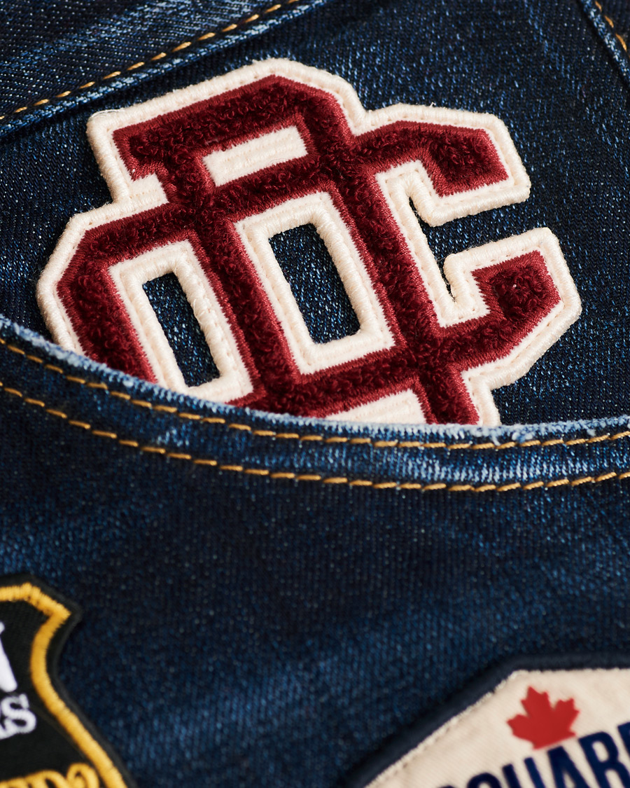 Herre | Jeans | Dsquared2 | Cool Guy Jeans College Patch Wash