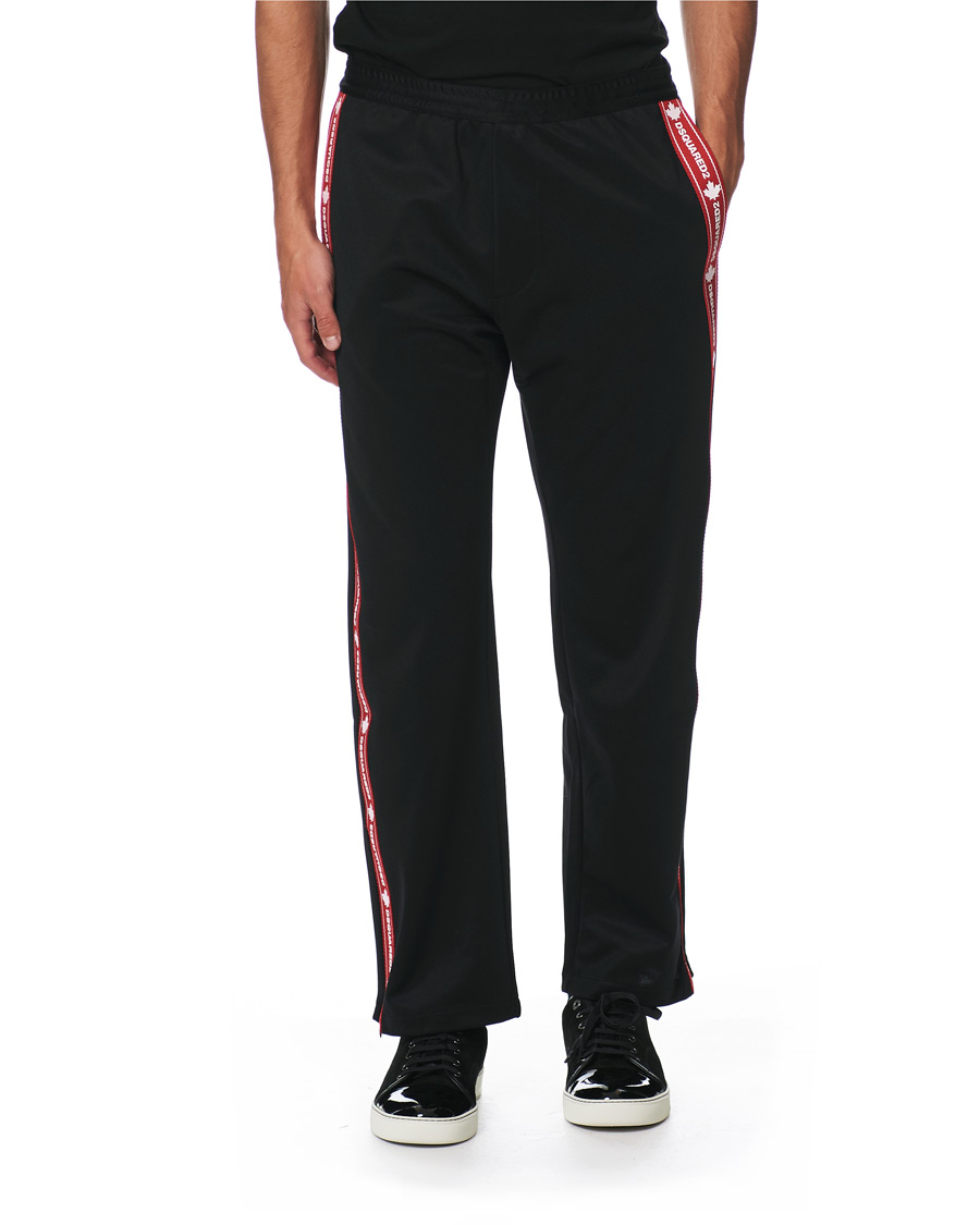 Herre | Bukser | Dsquared2 | Track Logo Sweatpants Black