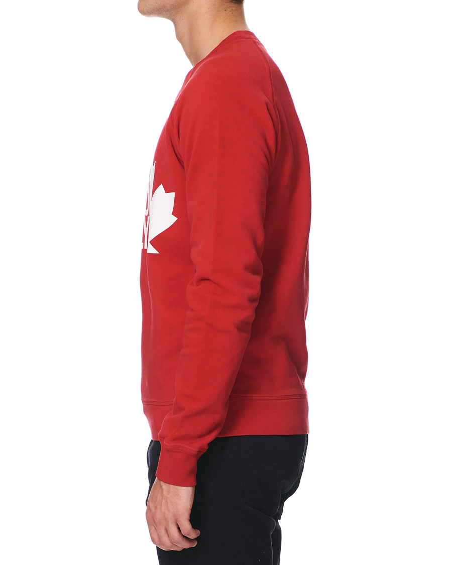 Herre | Gensere | Dsquared2 | Classic Raglan Fit Sweatshirt Red