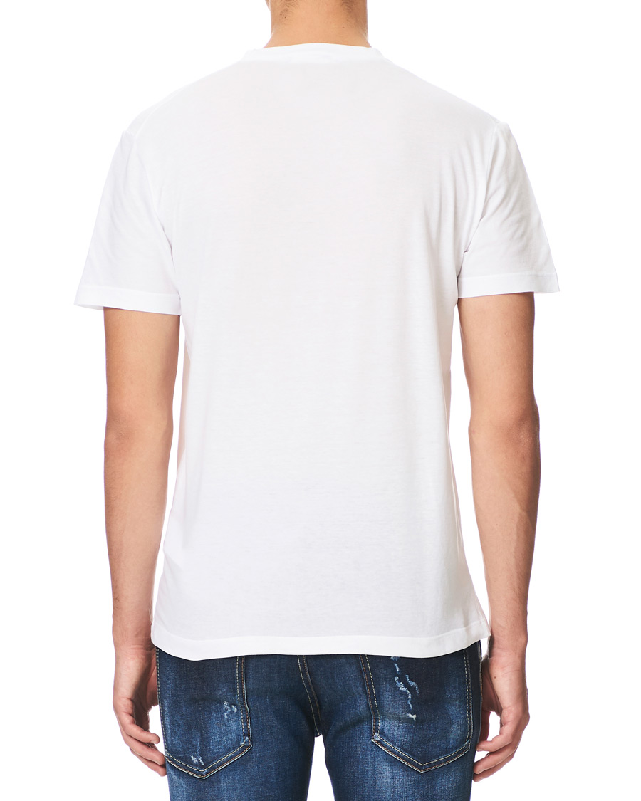 Herre | T-Shirts | Dsquared2 | Cool Fit Logo Crew Neck Tee White