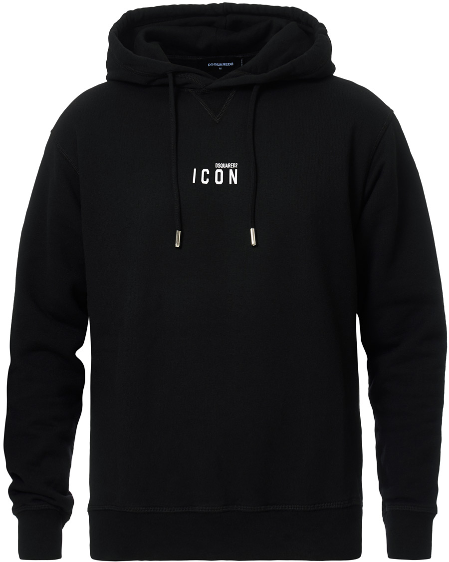 Herre | Gensere | Dsquared2 | Cool Fit Icon Small Logo Hoodie Black