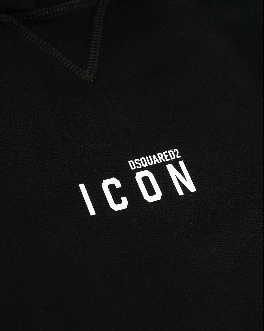Herre | Gensere | Dsquared2 | Cool Fit Icon Small Logo Hoodie Black
