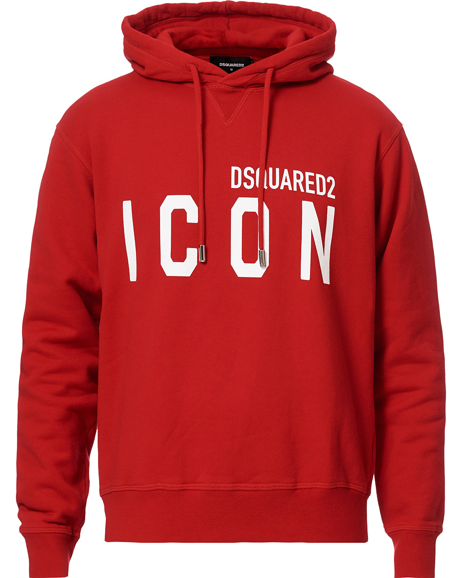 Herre | Gensere | Dsquared2 | Cool Fit Icon Logo Hoodie Red