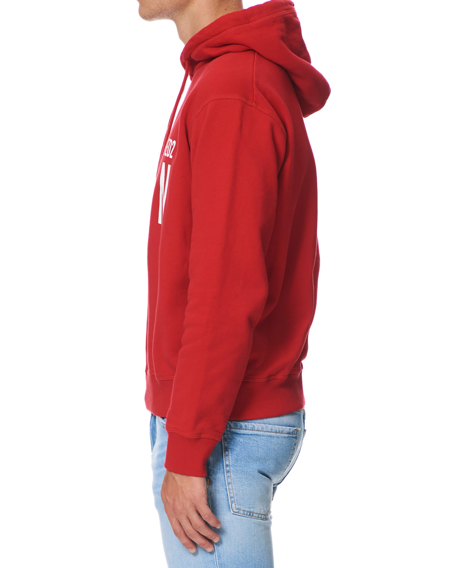 Herre | Gensere | Dsquared2 | Cool Fit Icon Logo Hoodie Red