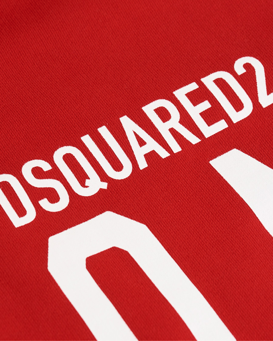 Herre | Gensere | Dsquared2 | Cool Fit Icon Logo Hoodie Red