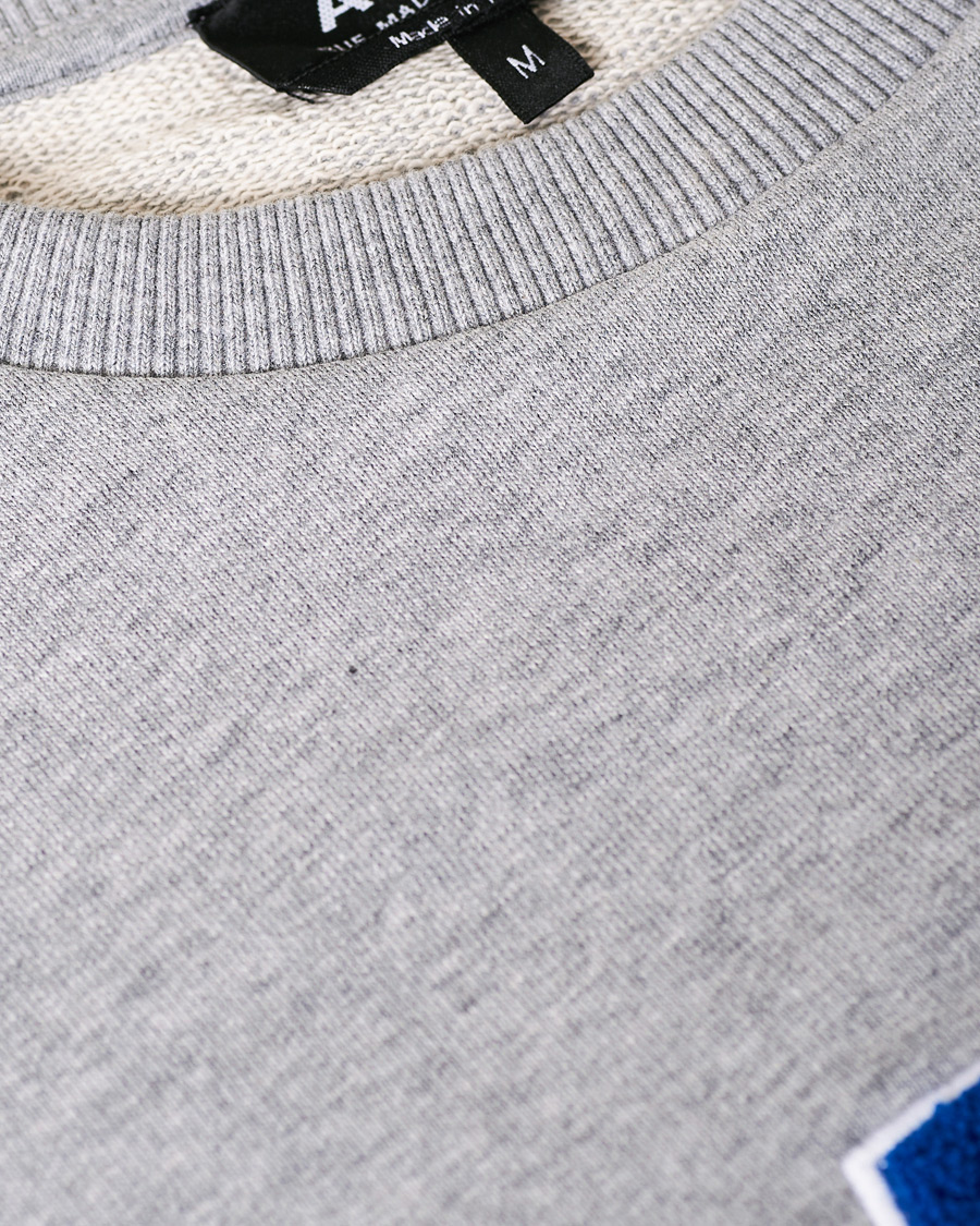 Herre | Gensere | A.P.C. | Malcolm College Sweatshirt Light Grey