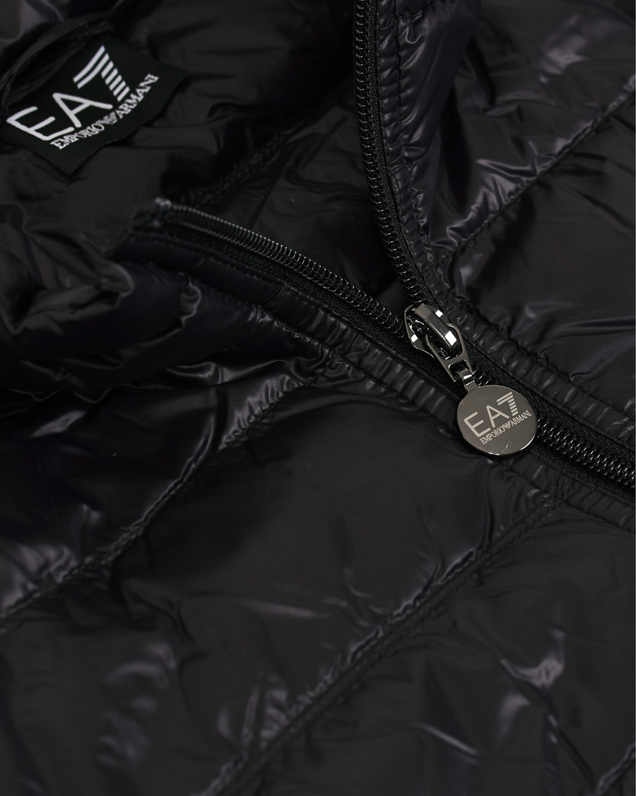 Herre | Jakker | EA7 | Train Core Light Down Jacket Black/Gold