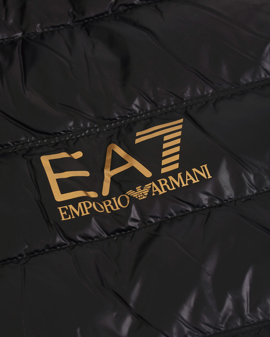 Herre | Jakker | EA7 | Train Core Light Down Jacket Black/Gold
