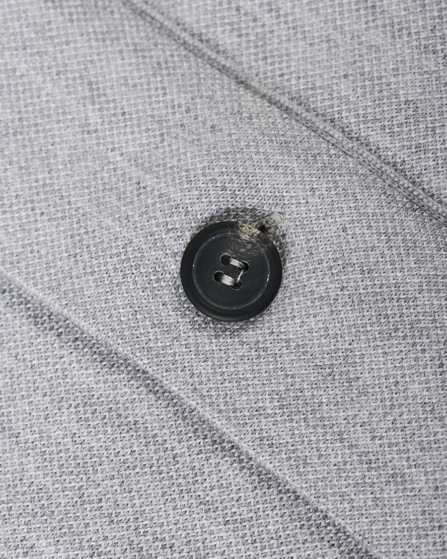 Herre | Gensere | 14 Savile Row | Silk/Cashmere/Wool Cardigan Pale Grey