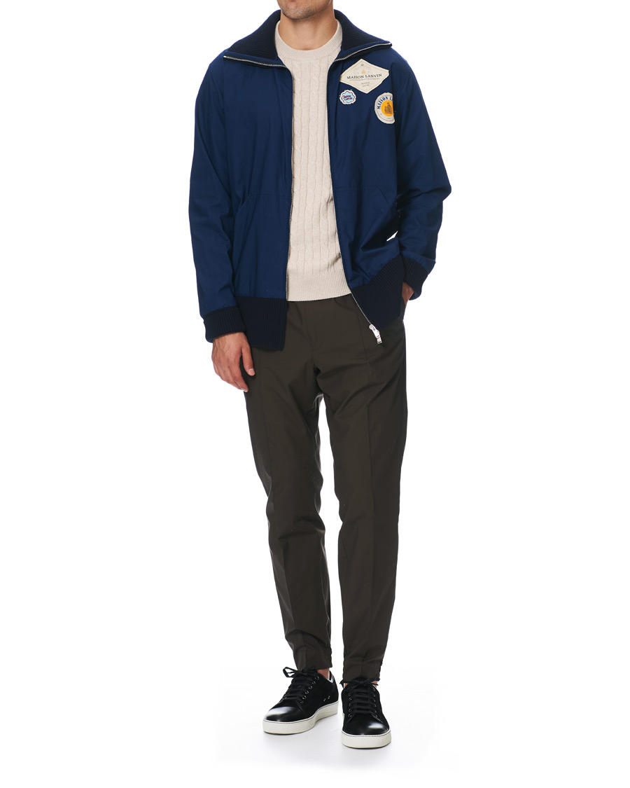Herre | Jakker | Lanvin | Zipped Jacket Blue Marine
