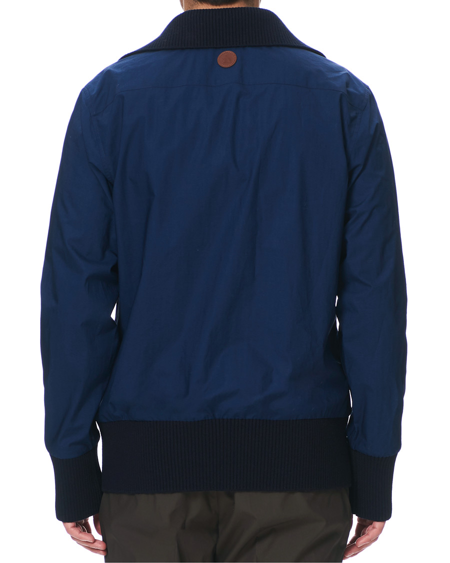 Herre | Jakker | Lanvin | Zipped Jacket Blue Marine