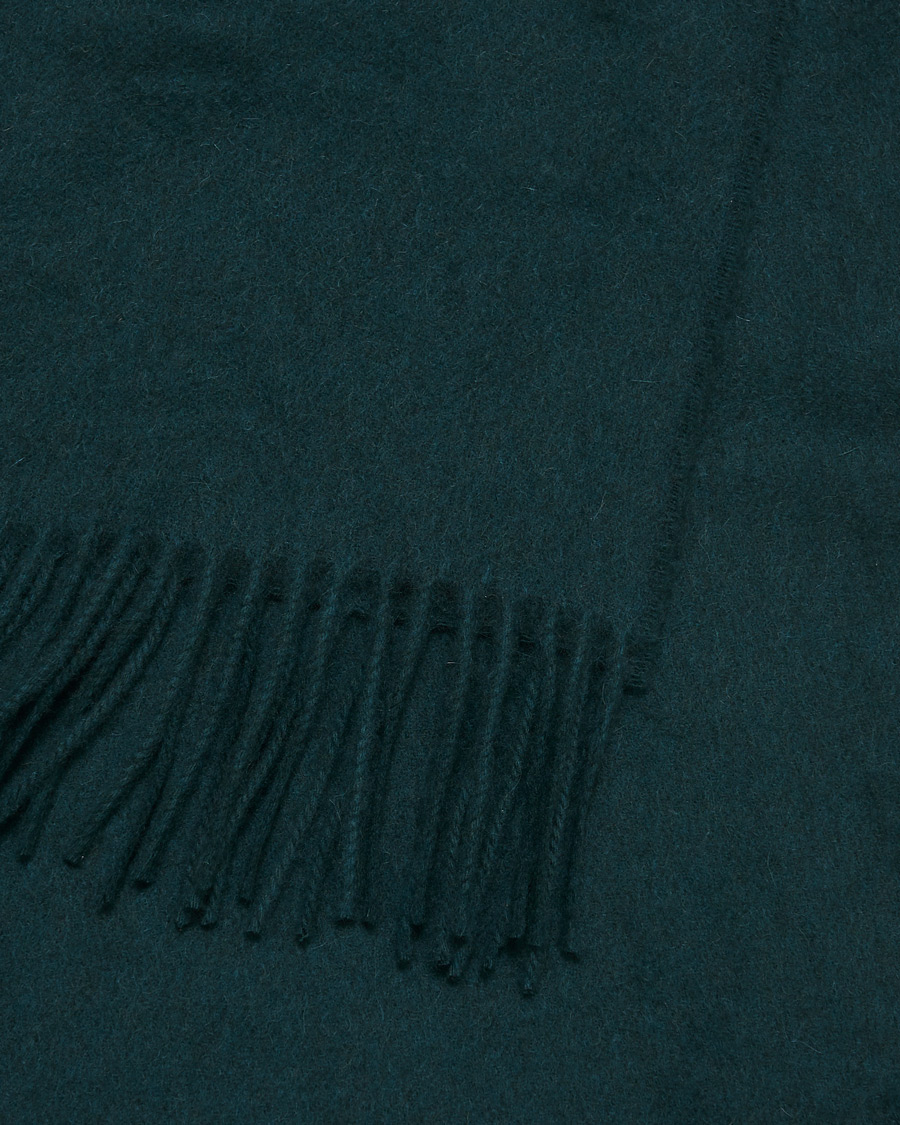 Herre | Johnstons of Elgin Cashmere Scarf Hunter Green | Johnstons of Elgin | Cashmere Scarf Hunter Green