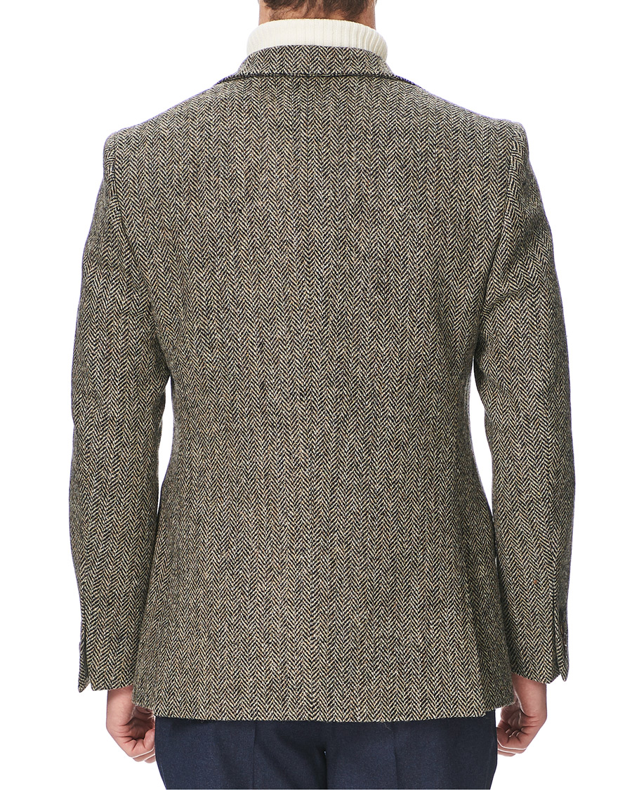 Herre | Dressjakker | Walker Slater | Edward Harris Tweed Herringbone Blazer Charcoal