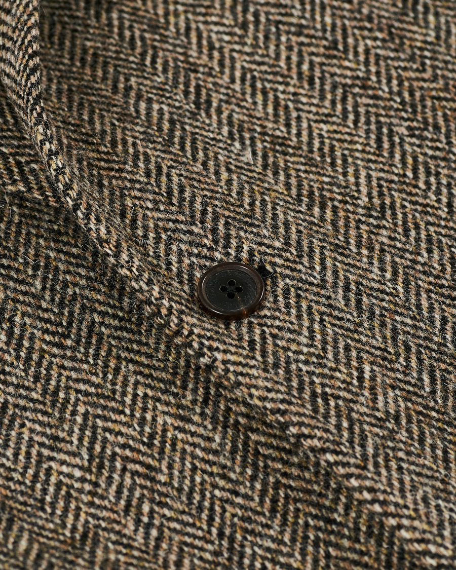Herre | Dressjakker | Walker Slater | Edward Harris Tweed Herringbone Blazer Charcoal
