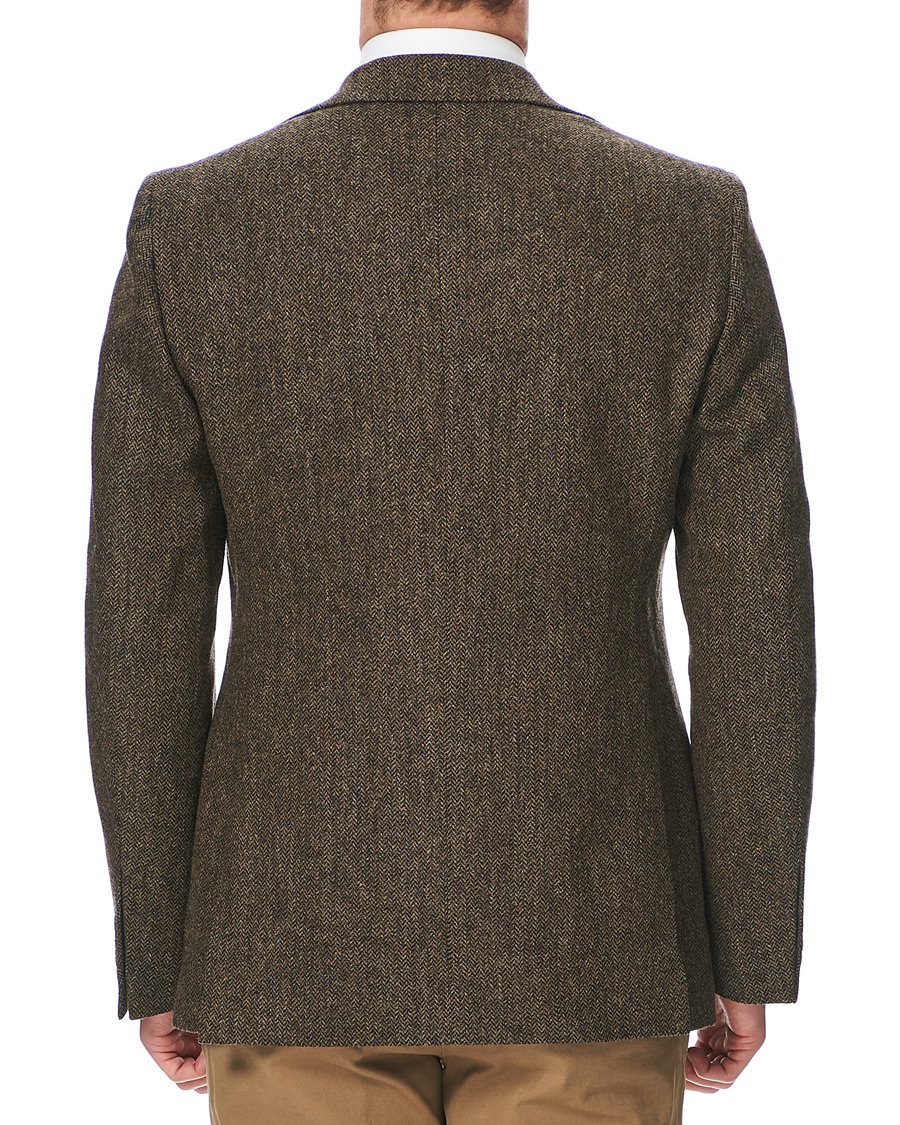 Herre | Dressjakker | Walker Slater | Edward Tweed Herringbone Blazer Brown