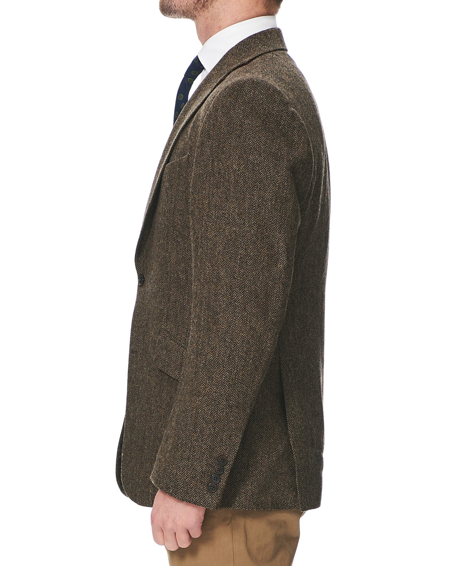 Herre | Dressjakker | Walker Slater | Edward Tweed Herringbone Blazer Brown