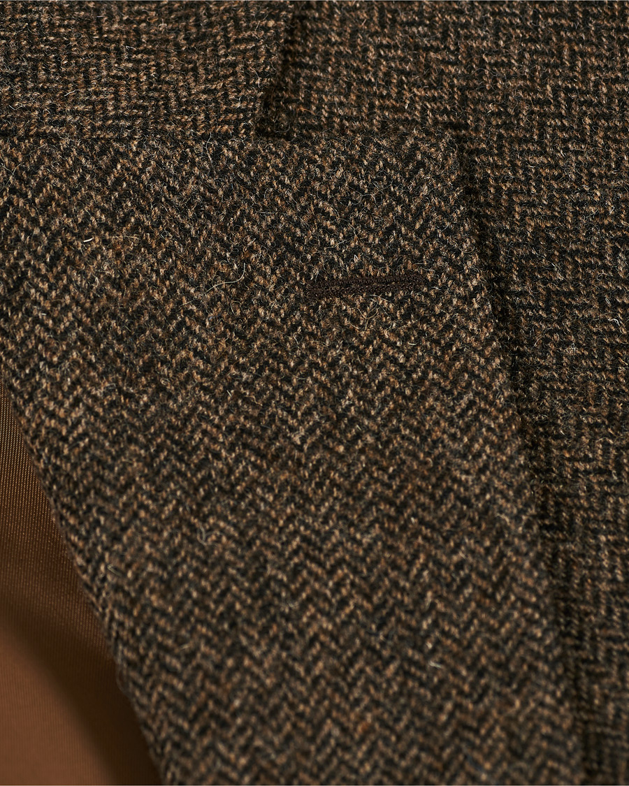 Herre | Dressjakker | Walker Slater | Edward Tweed Herringbone Blazer Brown