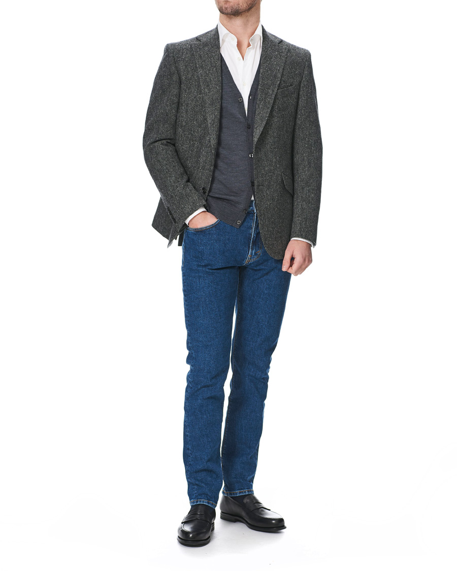 Herre | Dressjakker | Walker Slater | Edward Wool Donegal Blazer Grey
