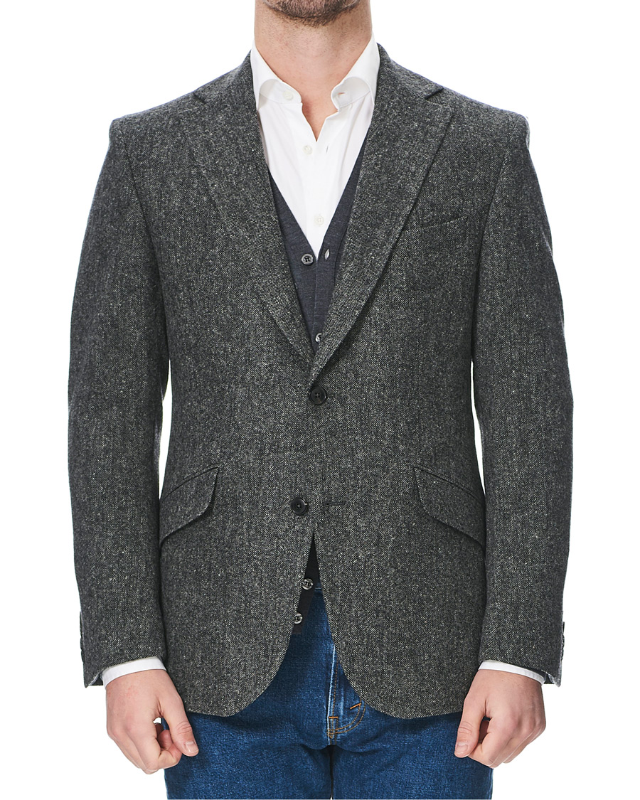 Herre | Dressjakker | Walker Slater | Edward Wool Donegal Blazer Grey