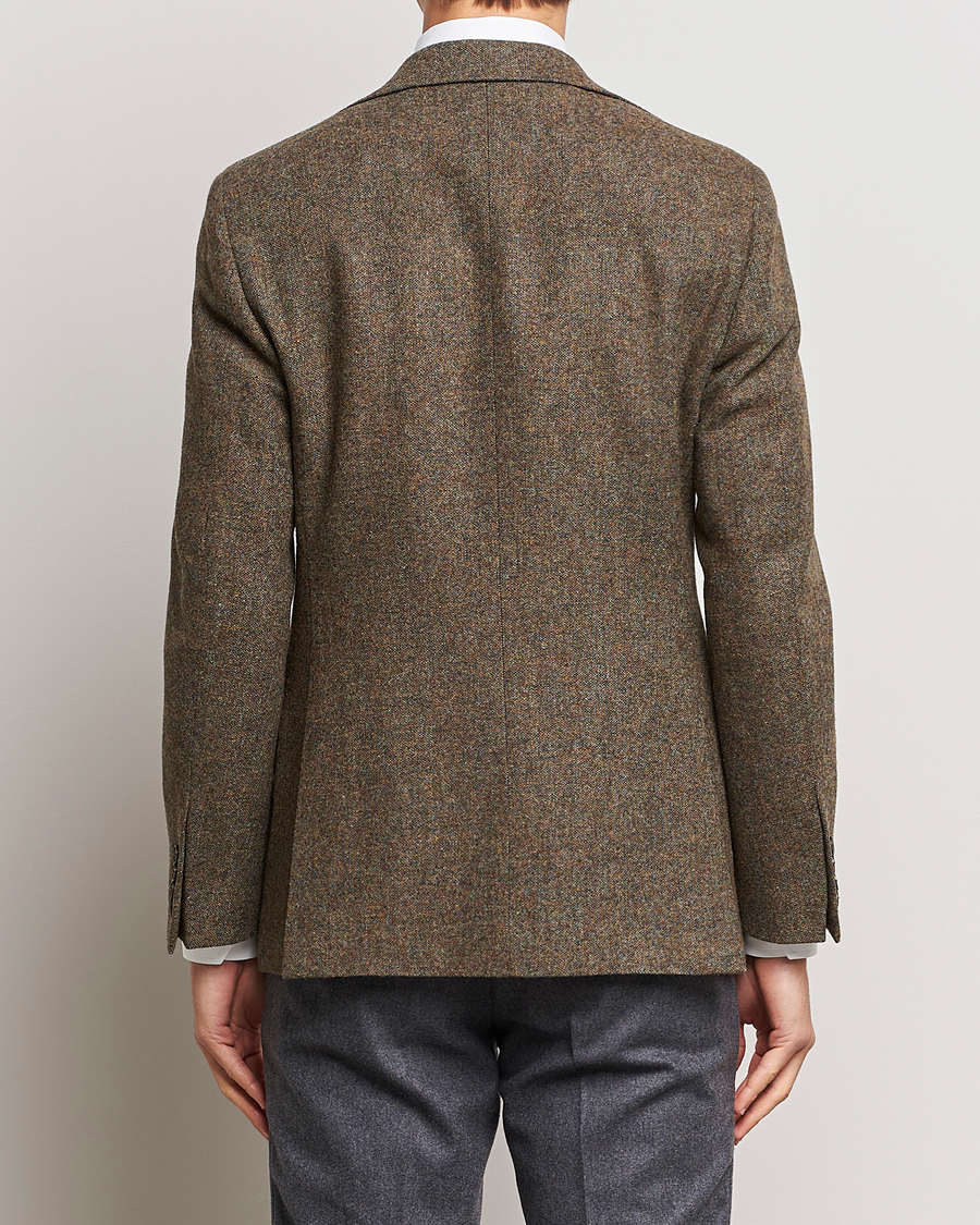Herre | Dressjakker | Walker Slater | Edward Wool Donegal Blazer Moss Green
