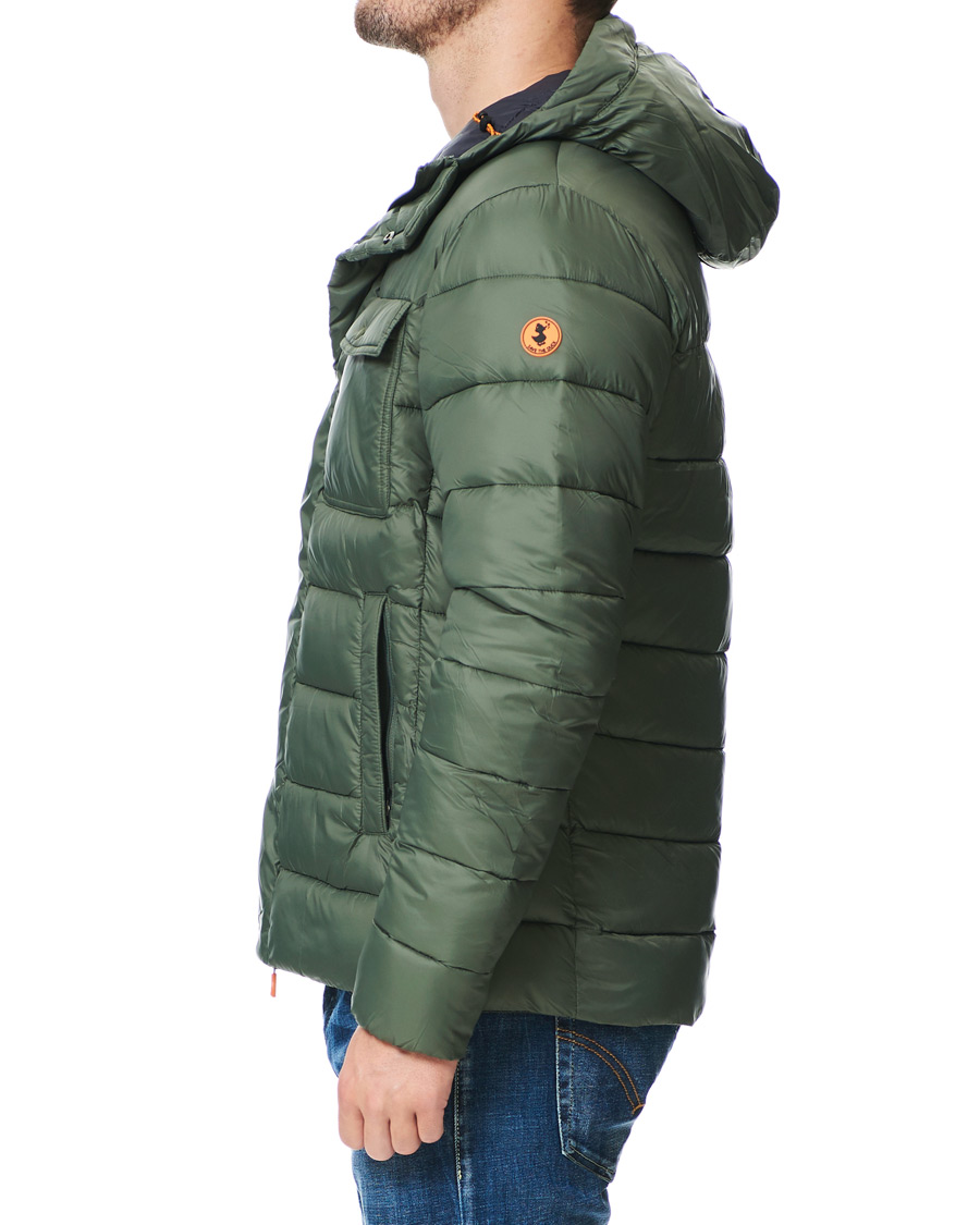 Herre | Jakker | Save The Duck | Lightweight Padded Front Pocket Jacket Thyme Green