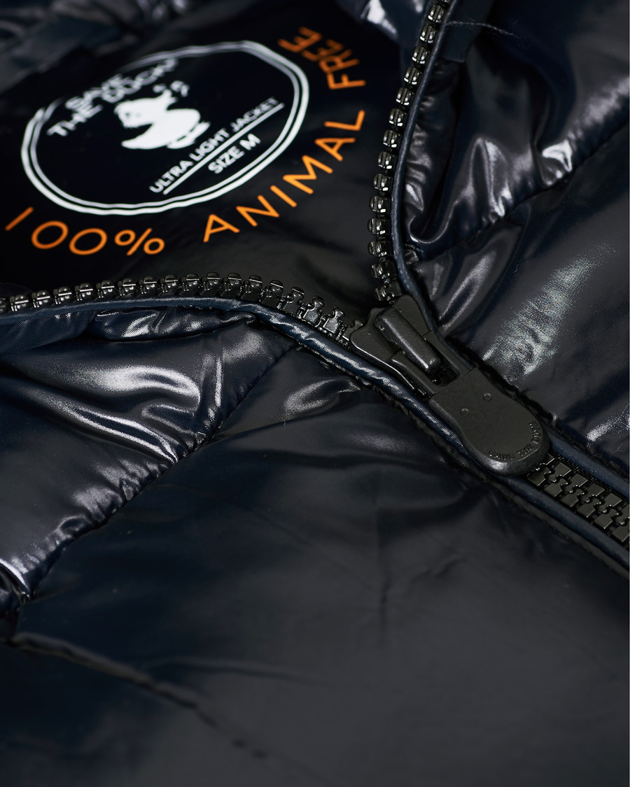 Herre | Jakker | Save The Duck | Mid Length Padded Puffer Black