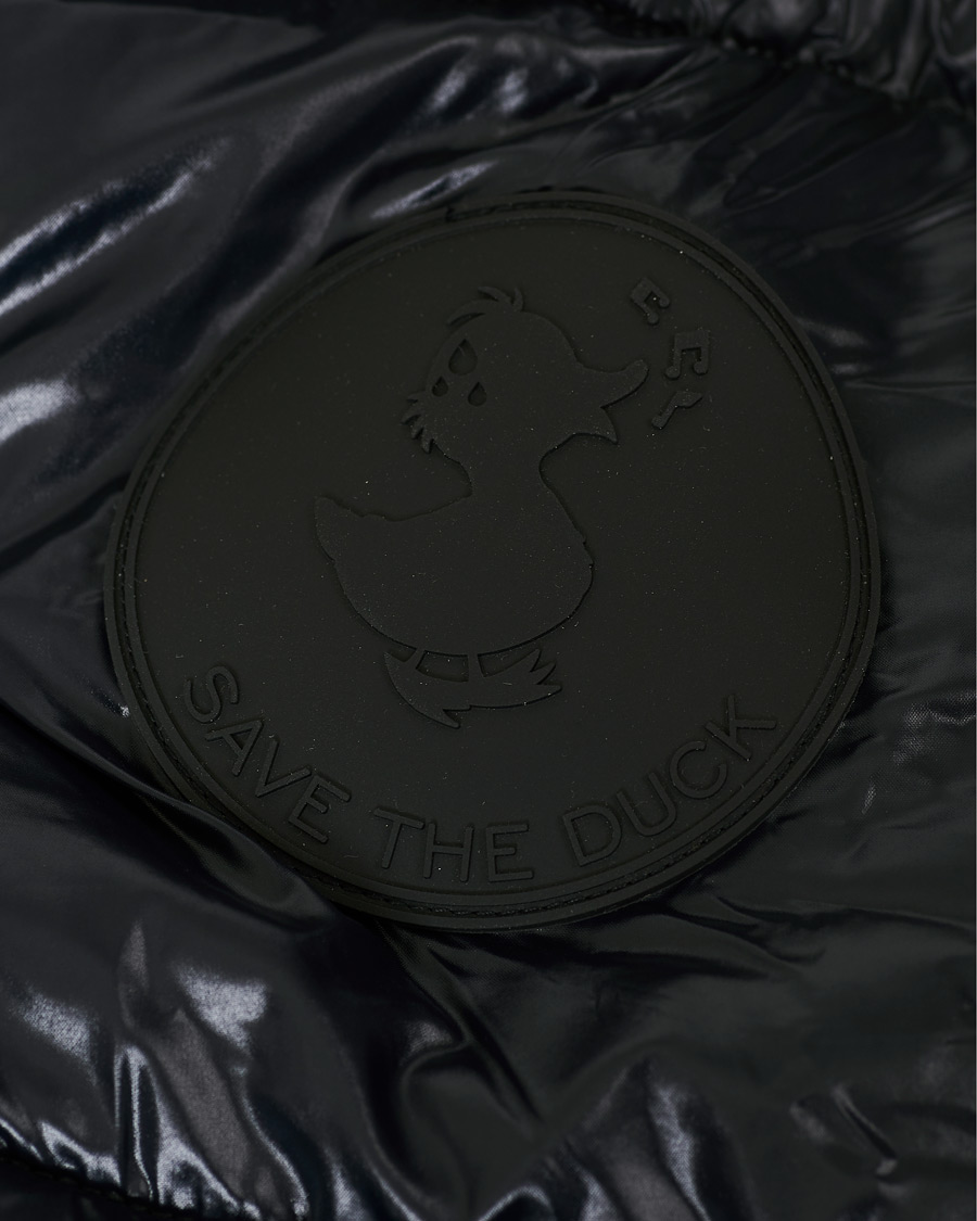 Herre | Jakker | Save The Duck | Mid Length Padded Puffer Black