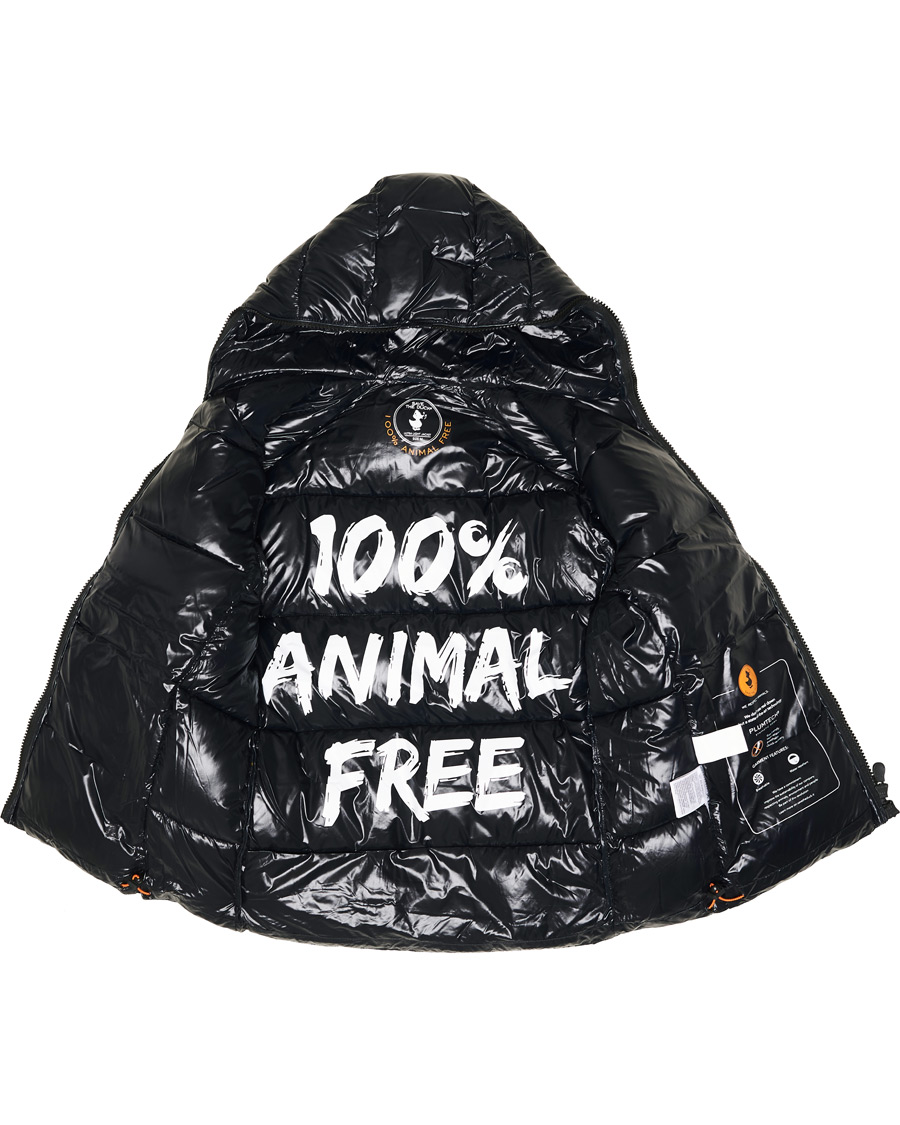Herre | Jakker | Save The Duck | Mid Length Padded Puffer Black