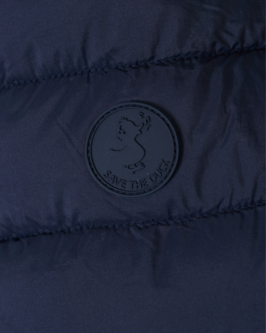 Herre | Jakker | Save The Duck | Japanese Matt Padded Blazer Blue Black