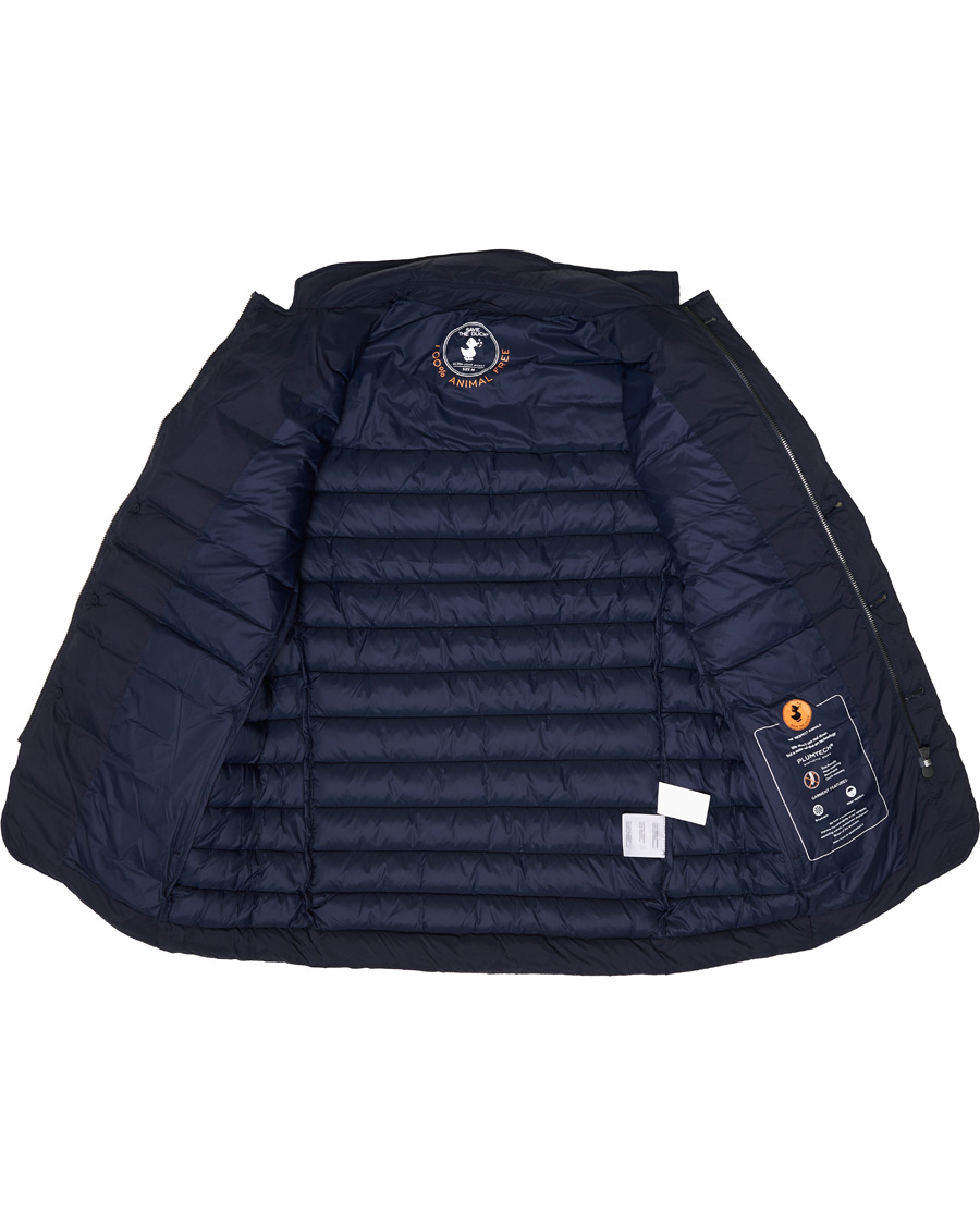 Herre | Jakker | Save The Duck | Japanese Matt Padded Blazer Blue Black