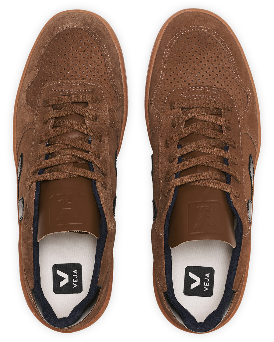 Herre | Veja V-10 Suede Sneaker Brown/Black | Veja | V-10 Suede Sneaker Brown/Black
