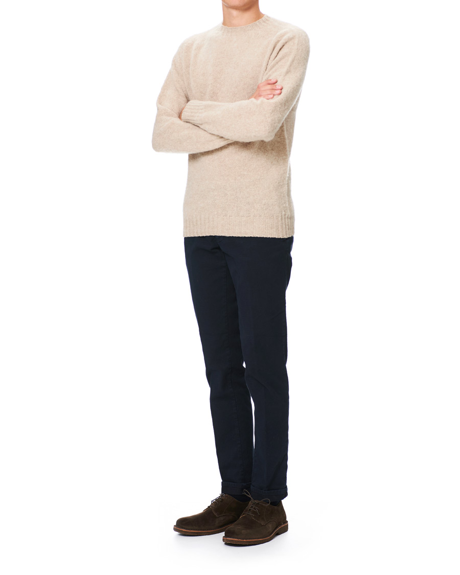 Herre | Gensere | Howlin' | Brushed Wool Sweater Biscuit