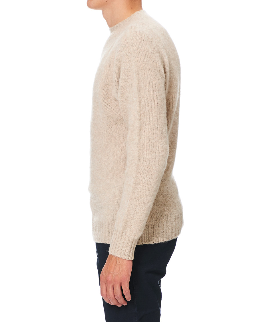 Herre | Gensere | Howlin' | Brushed Wool Sweater Biscuit