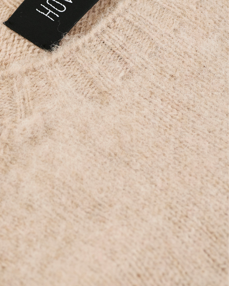 Herre | Gensere | Howlin' | Brushed Wool Sweater Biscuit