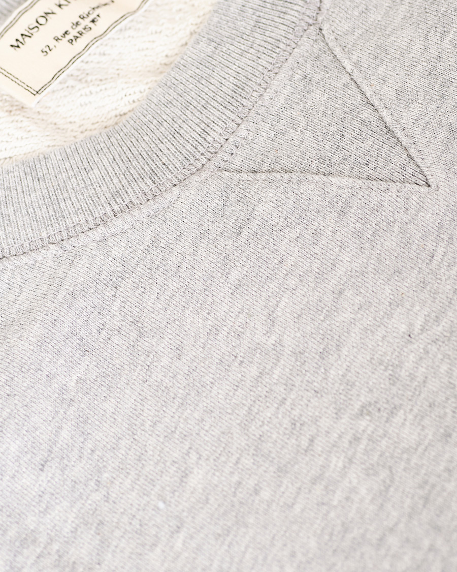 Herre | Gensere | Maison Kitsuné | Parisien Sweatshirt Grey Melange