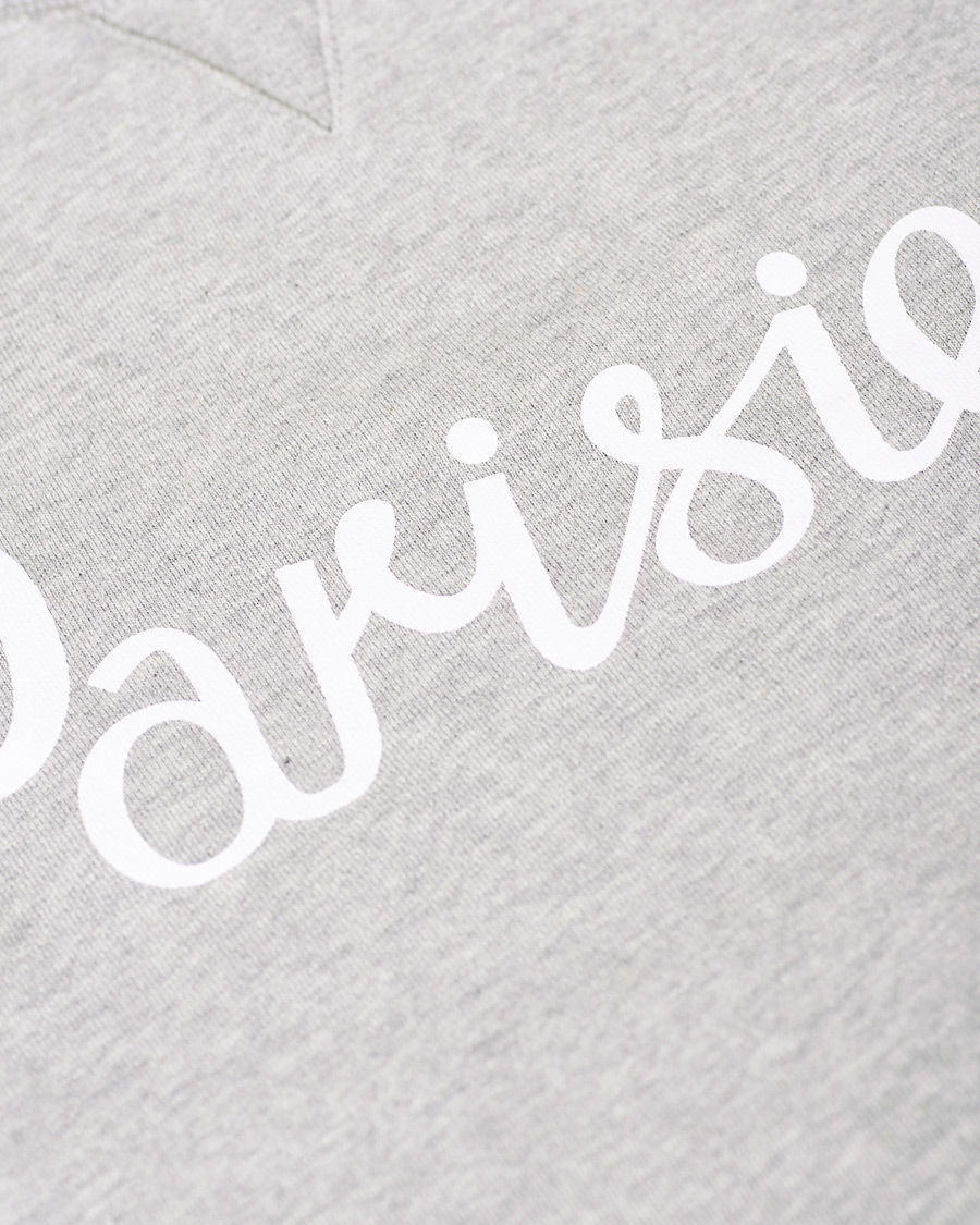 Herre | Gensere | Maison Kitsuné | Parisien Sweatshirt Grey Melange