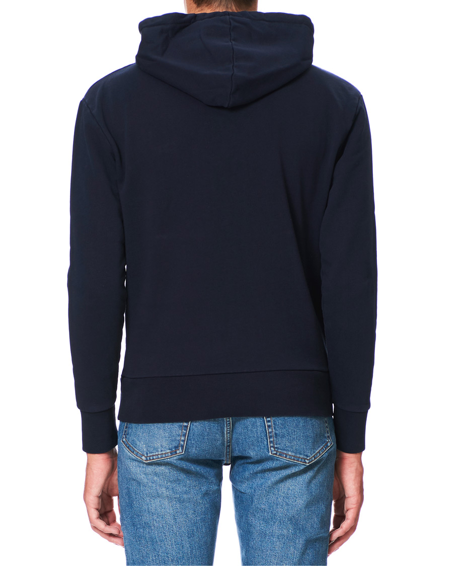 Herre | Gensere | Maison Kitsuné | Tricolor Fox Hoodie Navy