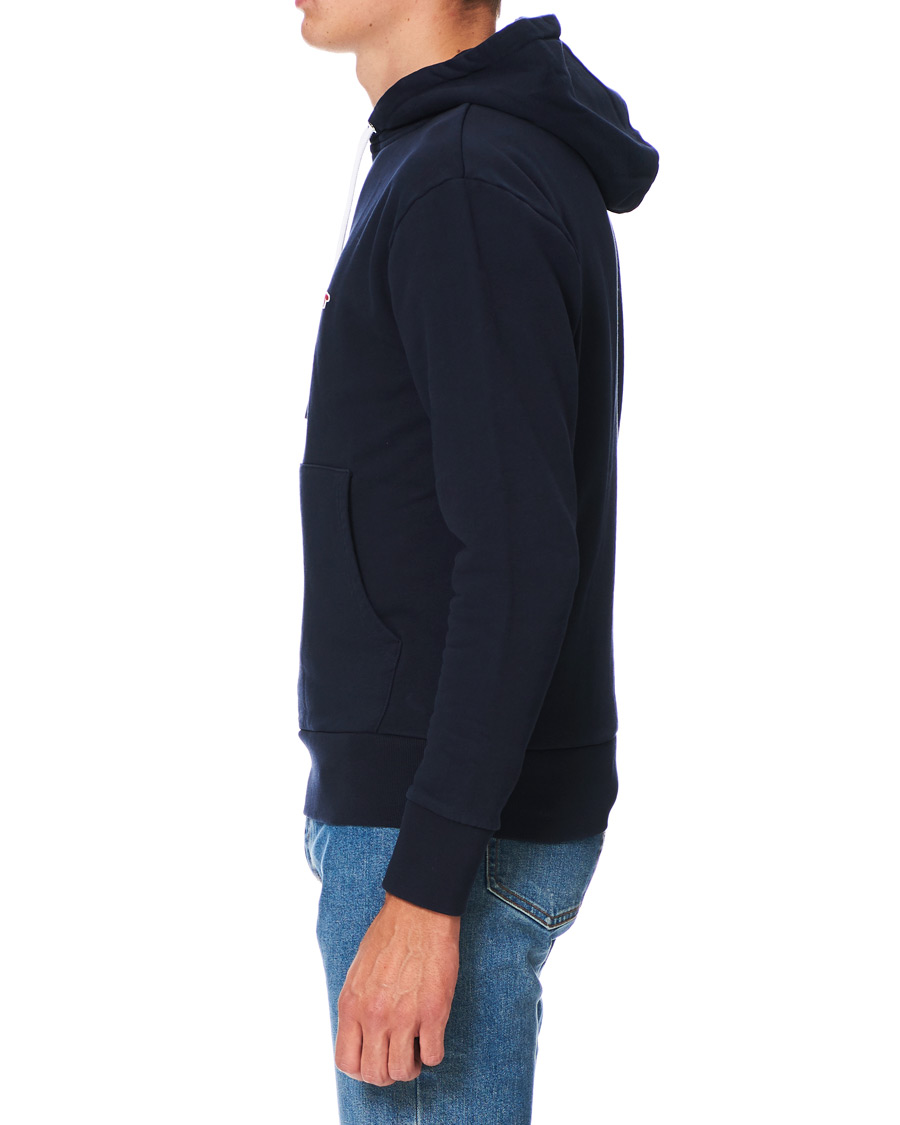 Herre | Gensere | Maison Kitsuné | Tricolor Fox Hoodie Navy