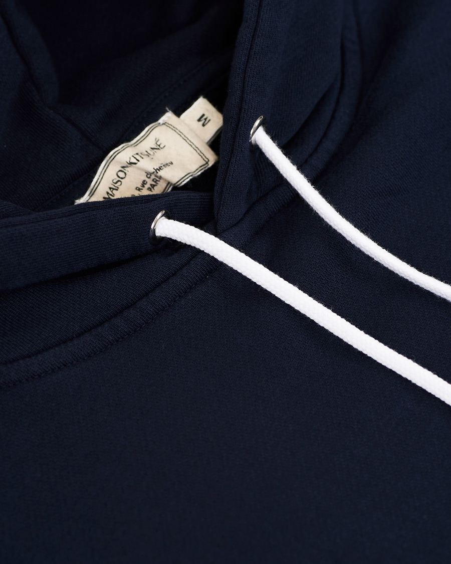 Herre | Gensere | Maison Kitsuné | Tricolor Fox Hoodie Navy