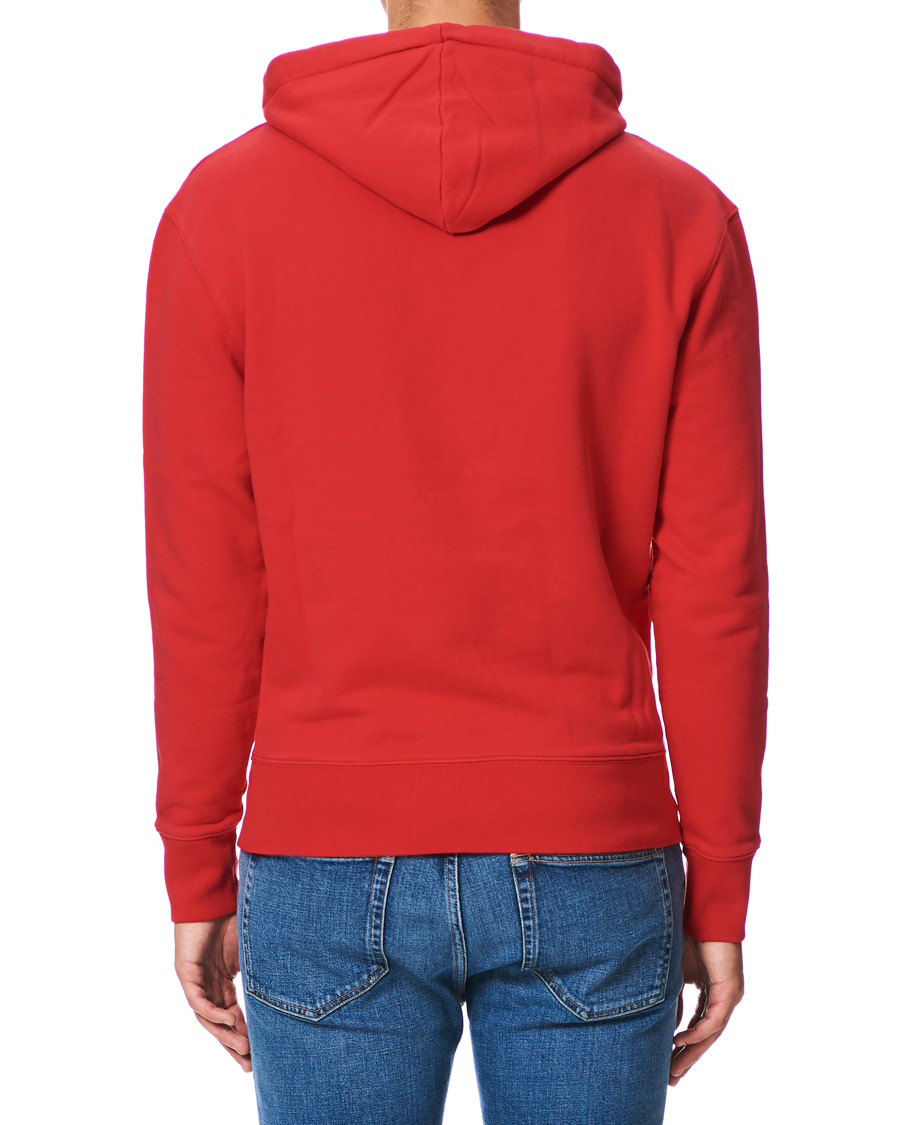 Herre | Gensere | Maison Kitsuné | Fox Head Hoodie Red