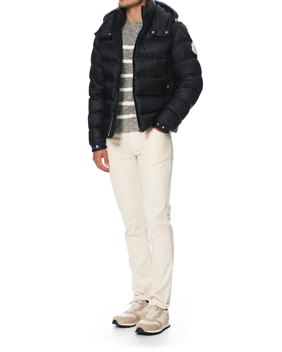 Herre | Jakker | Moncler | Arves Down Hooded Jacket Black
