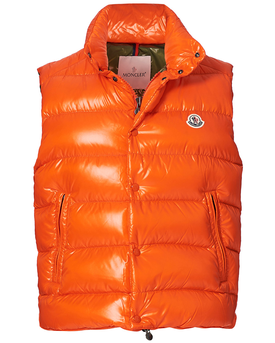 Herre | Jakker | Moncler | Tib Down Gilet Orange