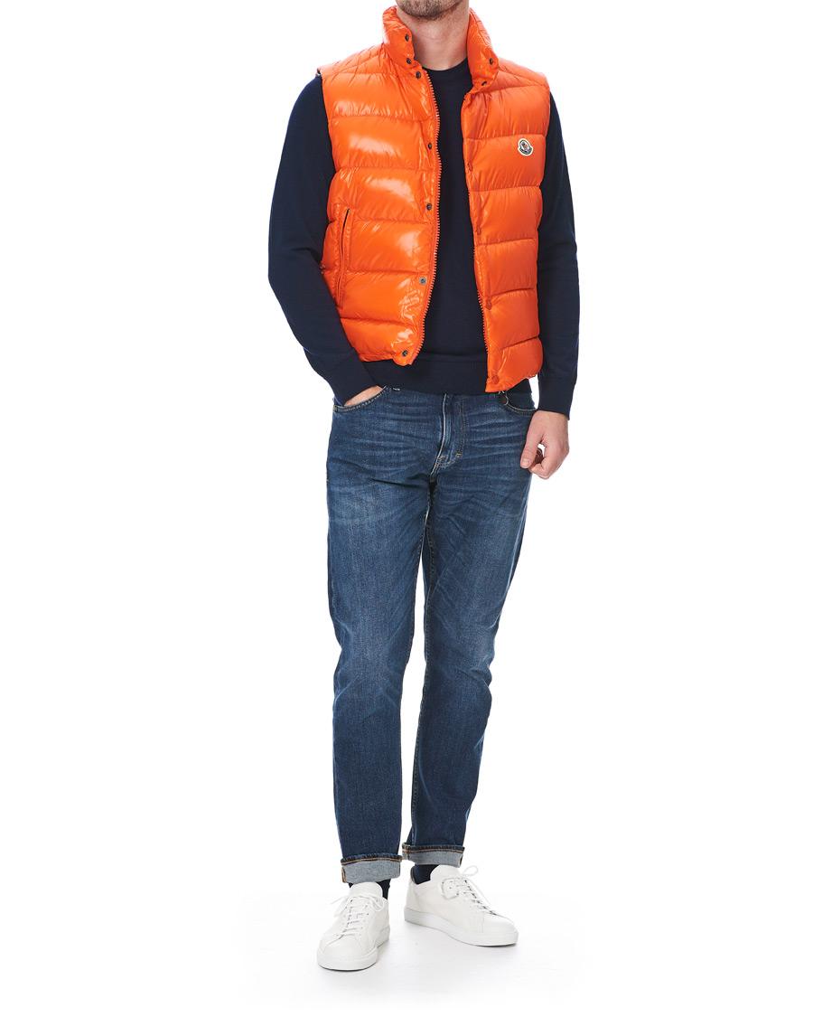 Herre | Jakker | Moncler | Tib Down Gilet Orange