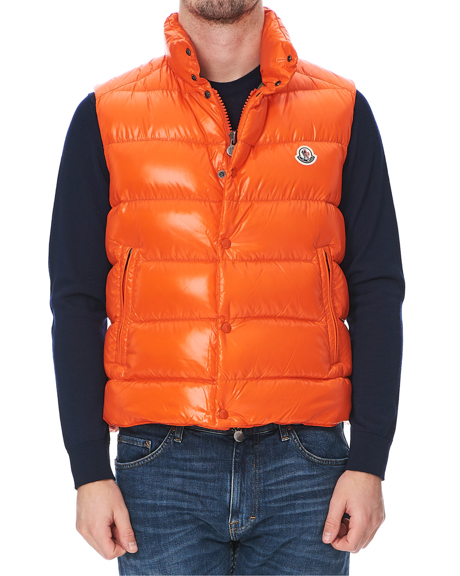 Herre | Jakker | Moncler | Tib Down Gilet Orange