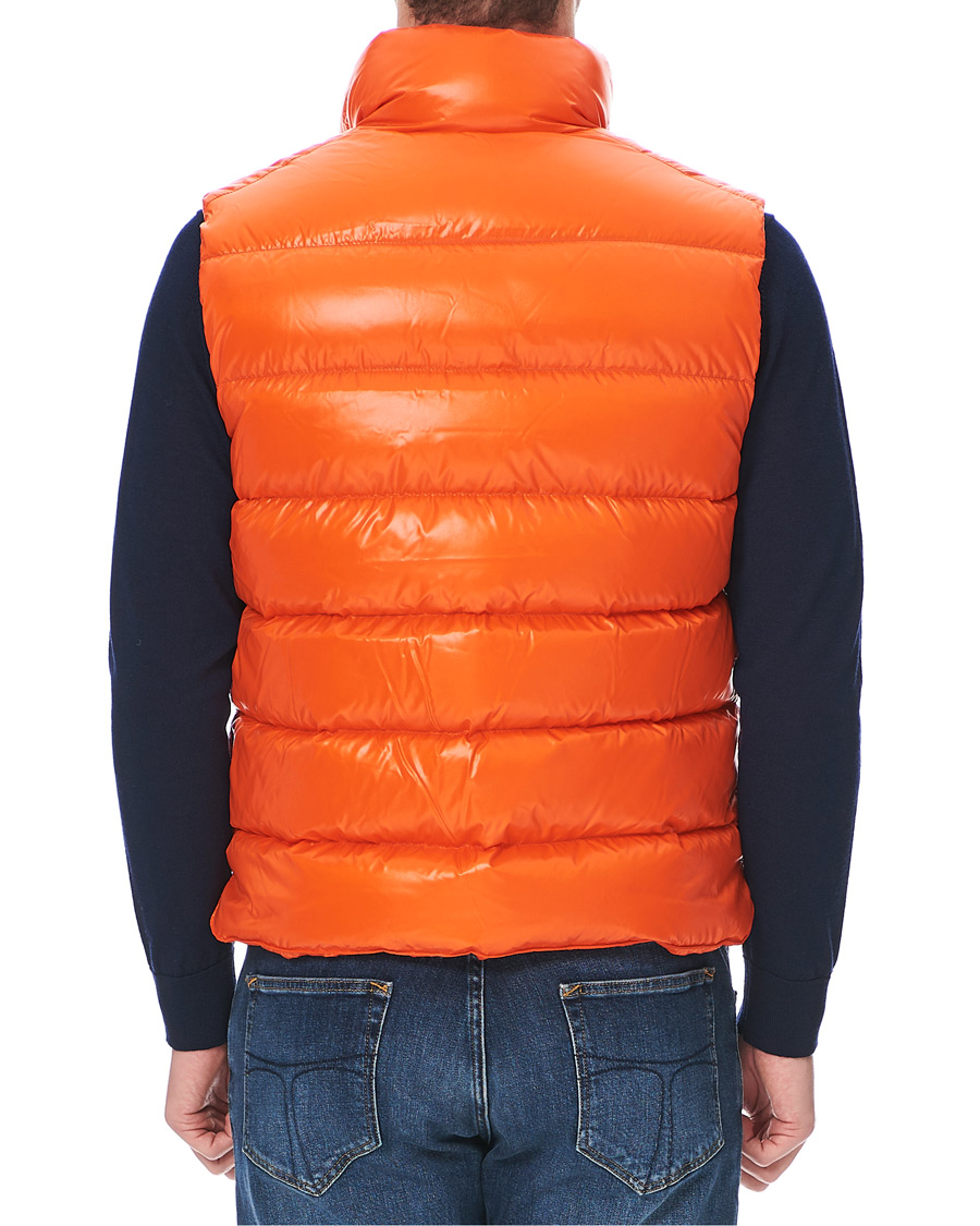 Herre | Jakker | Moncler | Tib Down Gilet Orange