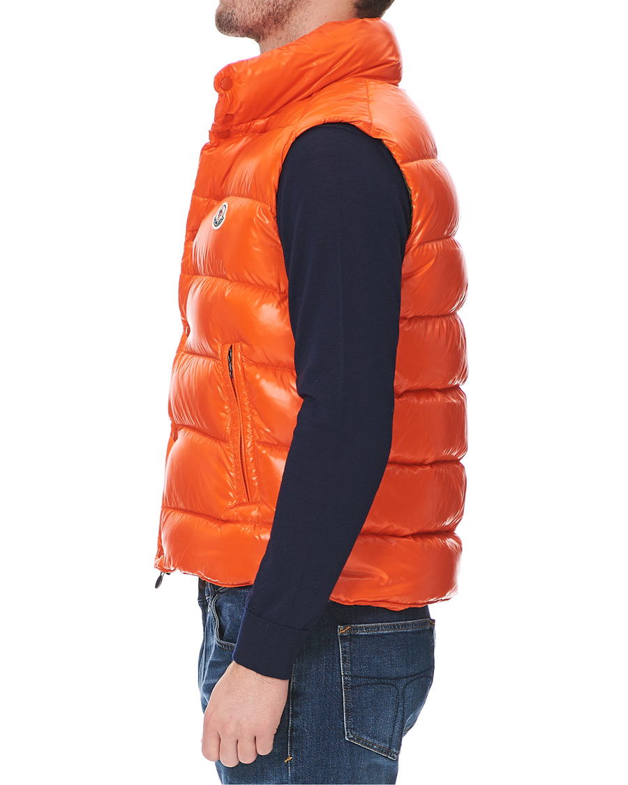 Herre | Jakker | Moncler | Tib Down Gilet Orange