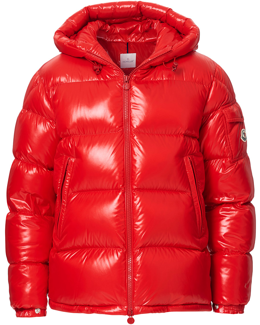 Herre | Jakker | Moncler | Ecrins Gloss Down Jacket Red