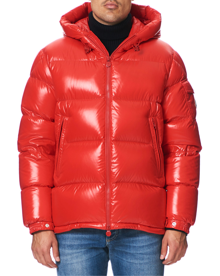 Herre | Jakker | Moncler | Ecrins Gloss Down Jacket Red